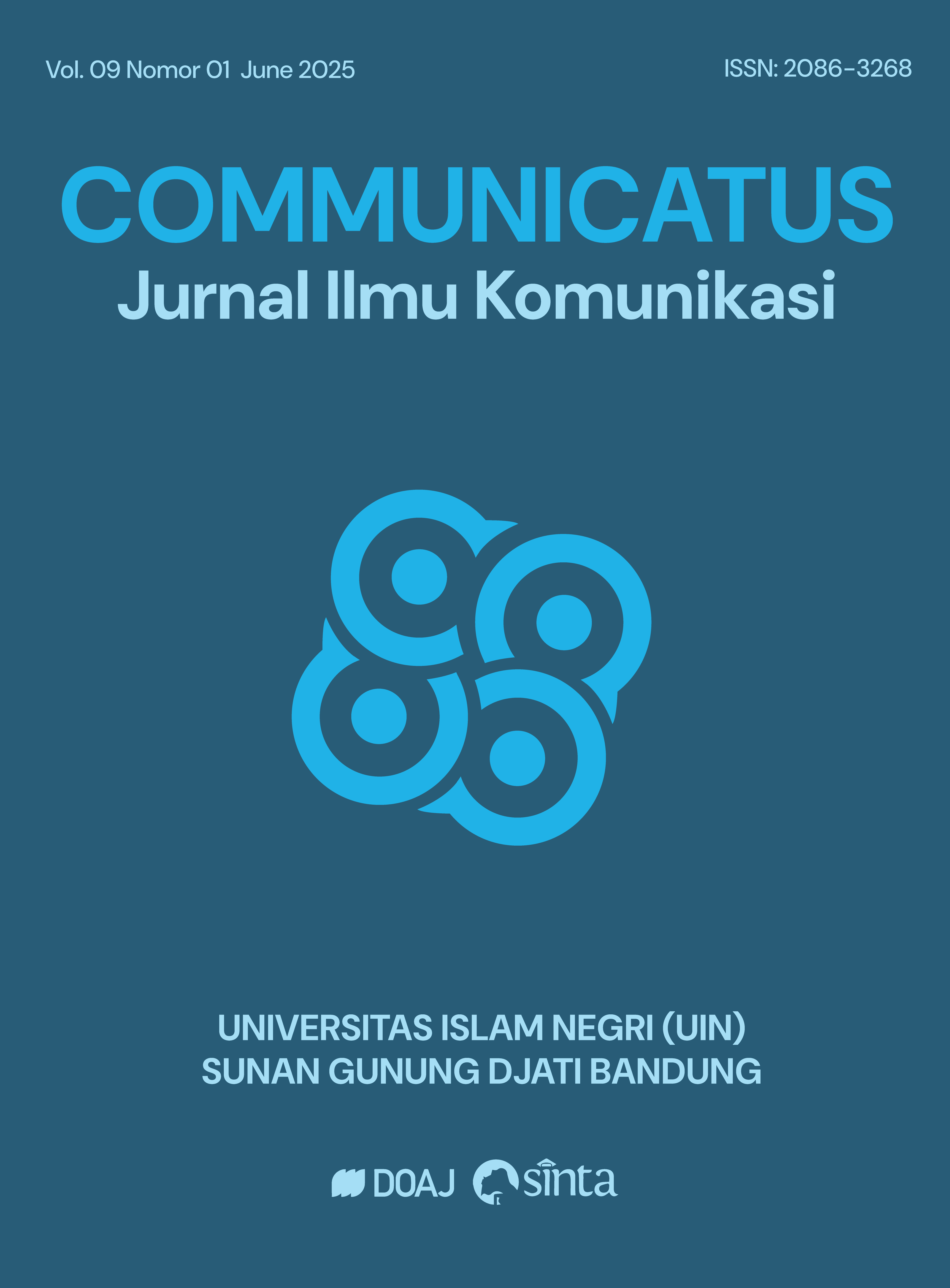 					View Vol. 9 No. 1. June (2025): Communicatus: Jurnal Ilmu Komunikasi
				