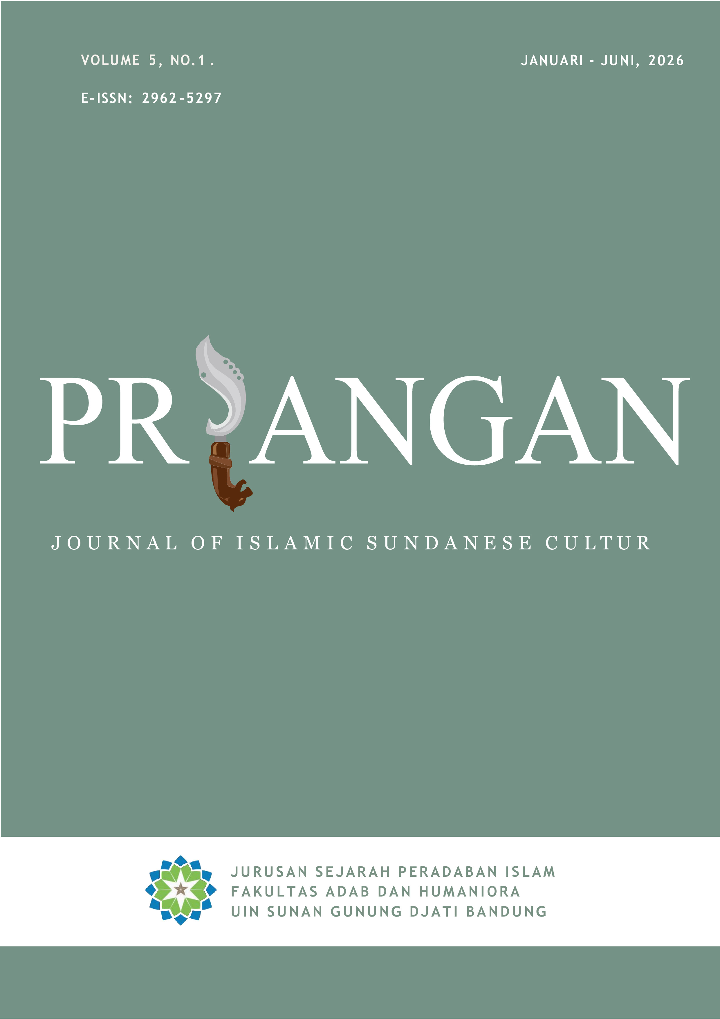					View Vol. 5 No. 1 (2026): Priangan: Journal of Islamic Sundanese Culture
				