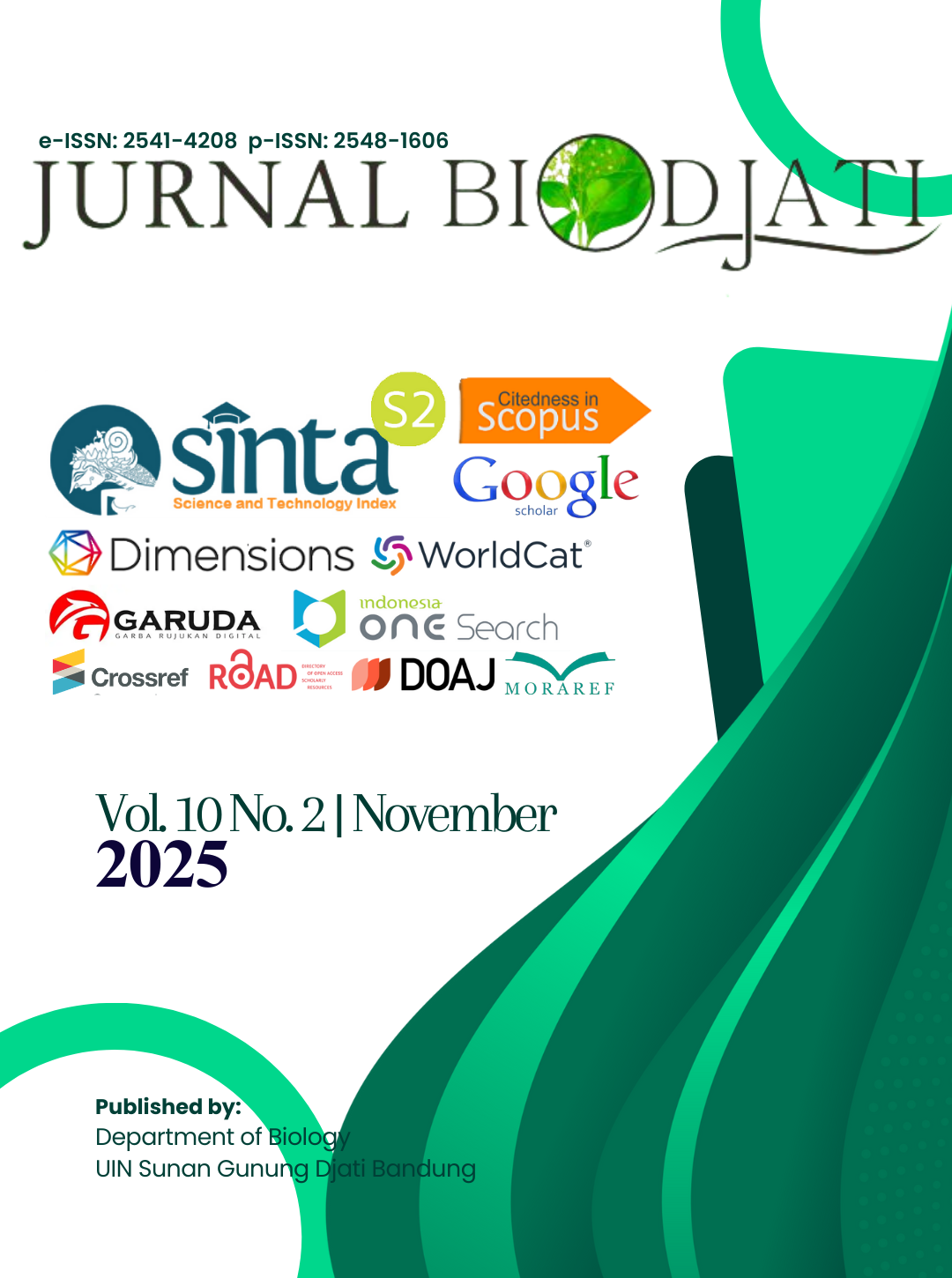 					View Vol. 10 No. 2 (2025): November
				